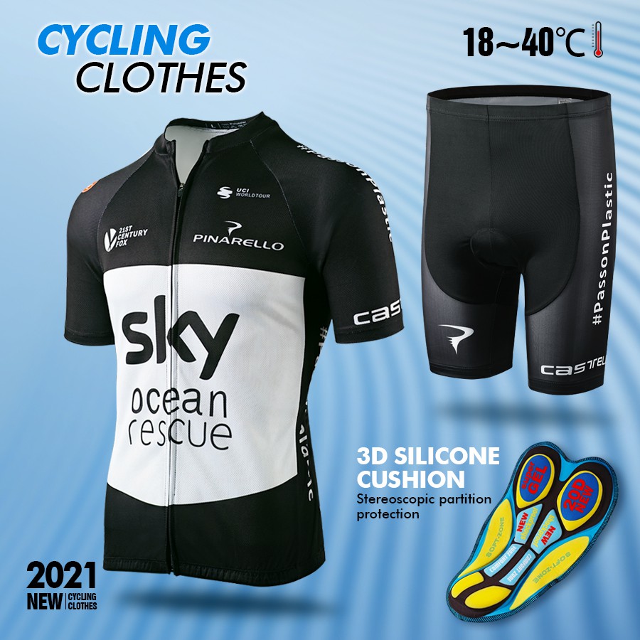 cycling short suit