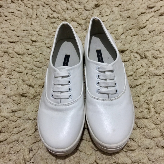 Preloved Primadonna White Sneaker Shoes Shopee Philippines