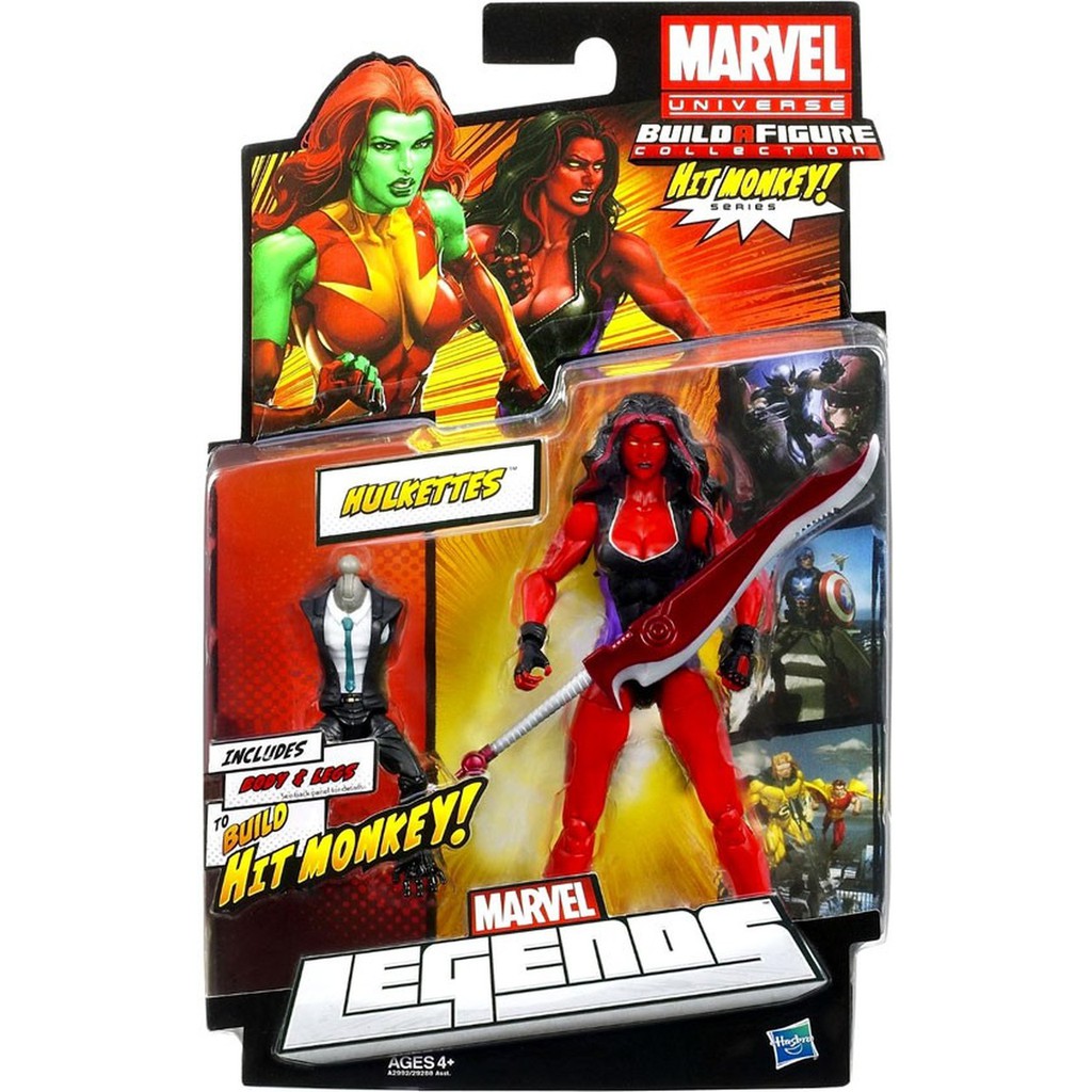 marvel legends red she hulk