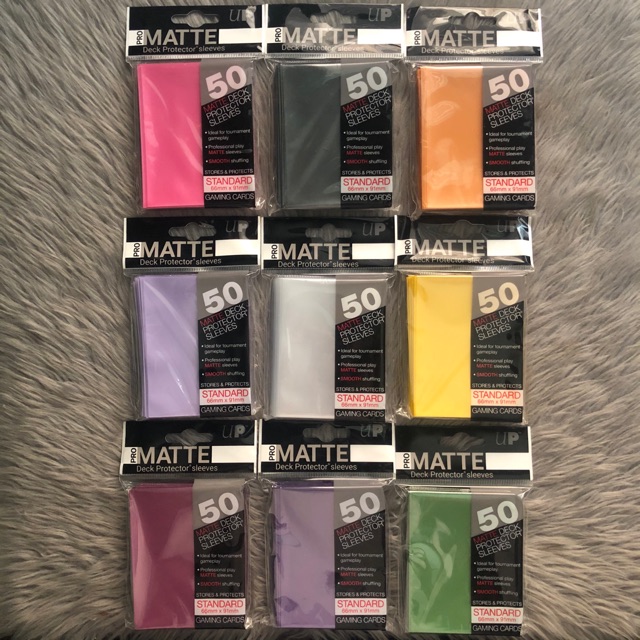 Ultra Pro Matte Card Sleeves 50 pcs Shopee Philippines
