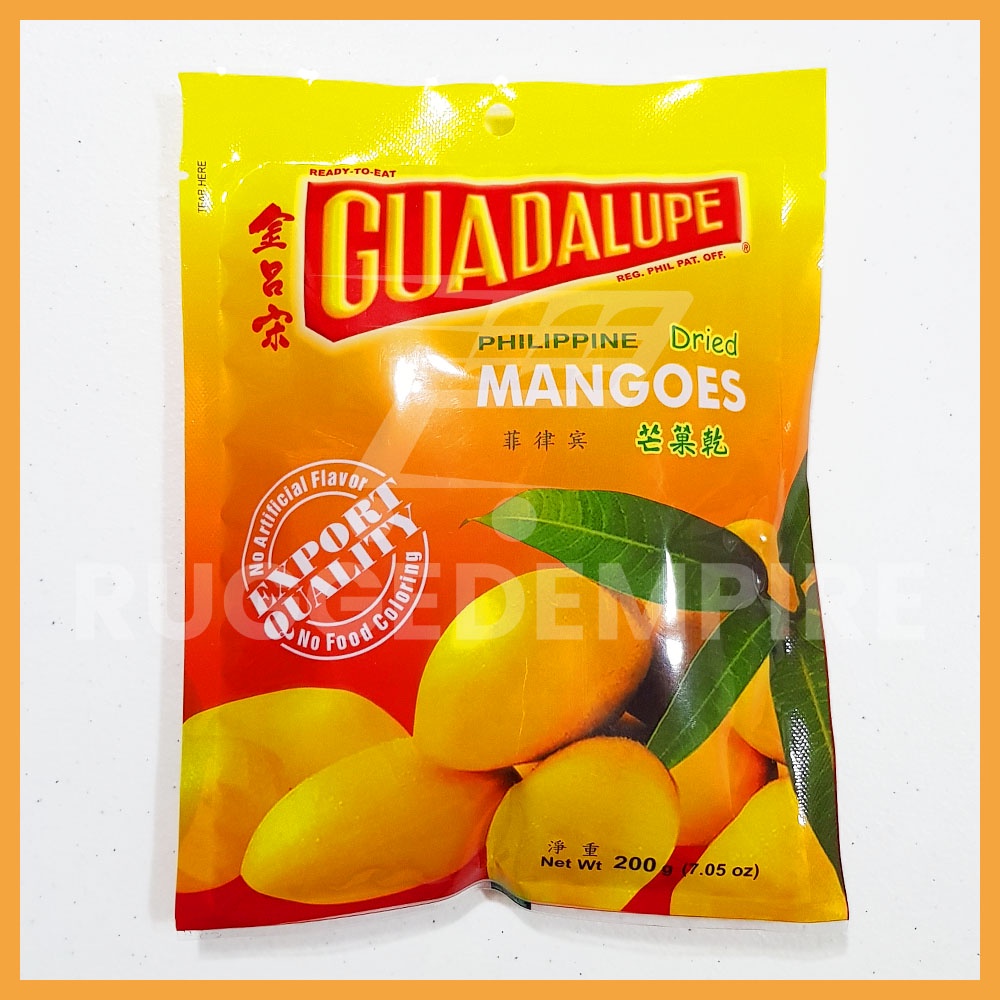 Guadalupe Dried Mangoes 200g EXPORT QUALITY Shopee Philippines