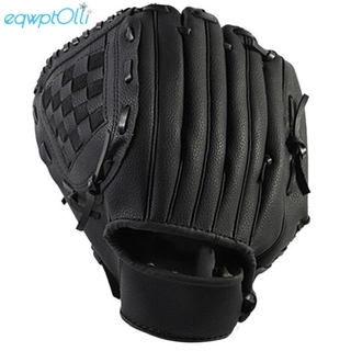 Baseball Glove 2 Colors Adult Baseball Accessories Left-Hand Glove Practicing Training Competition 