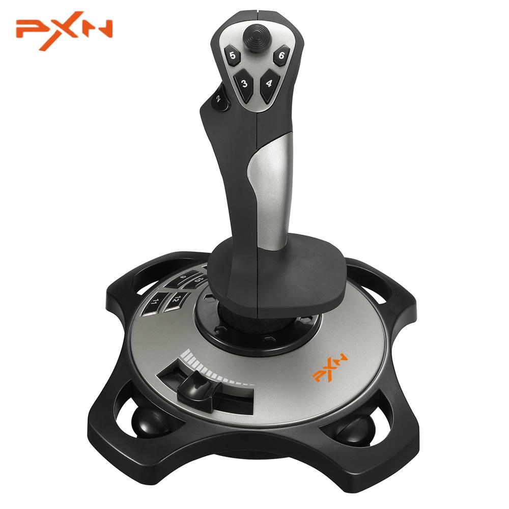 PXN PRO 2113 Wired 4 Axles Flying Game Joystick Simulator Professional ...