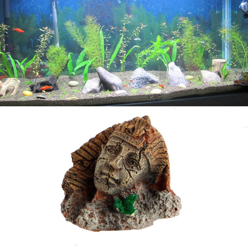 egyptian fish tank decorations