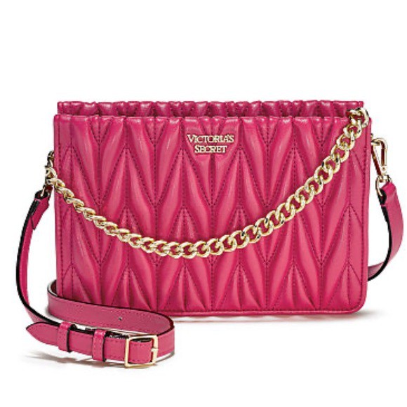 victoria secret sling bag pink