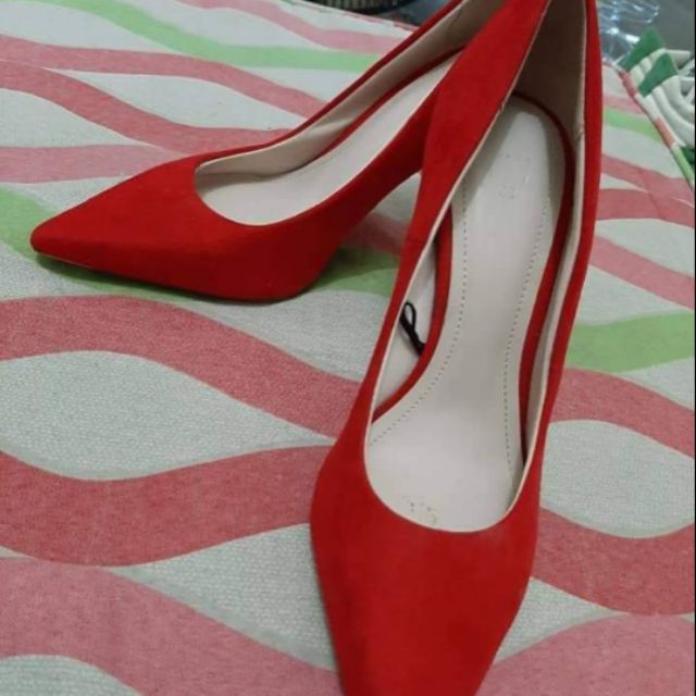h&m red heels
