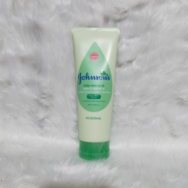 baby creamy oil with aloe & vitamin e