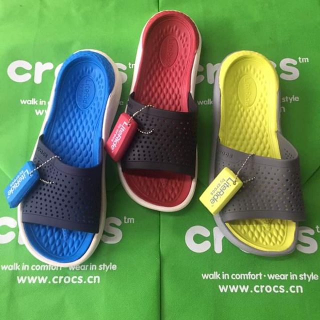 literide slide crocs