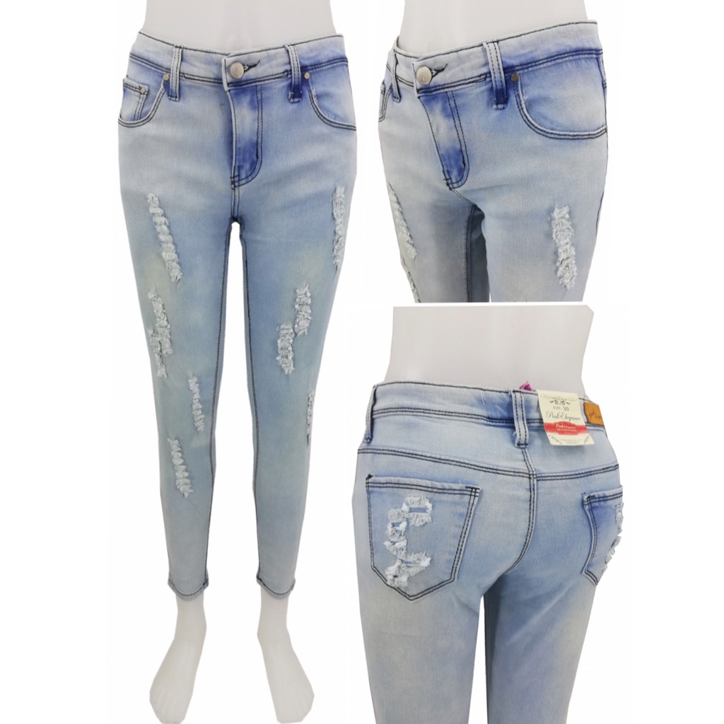 stretchable ladies jeans