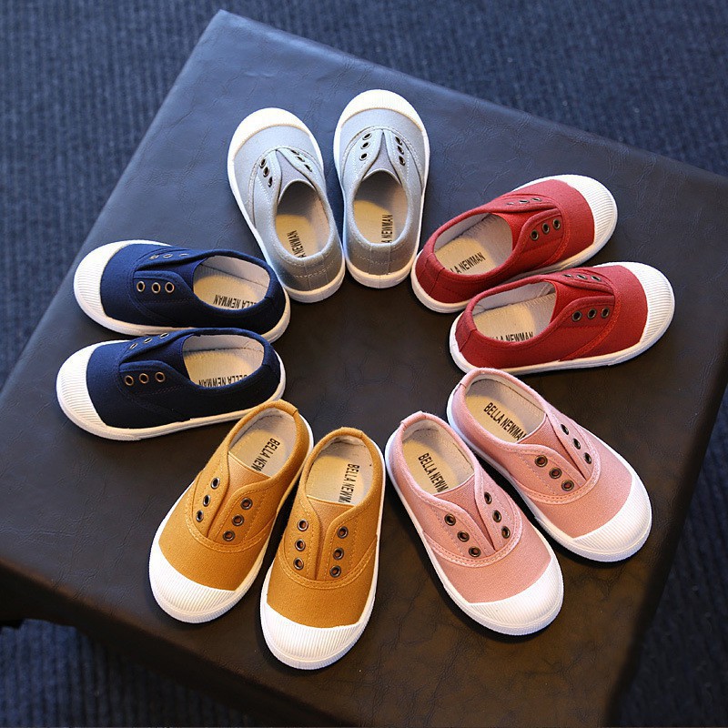 Rope Model Shoes with Canvas Material and Rubber Sole for Ages 1-6 ...