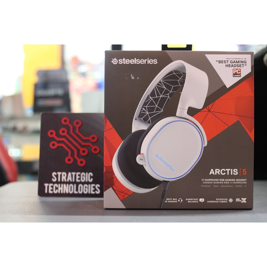 Steelseries Arctis 5 Wired Gaming Headset Shopee Philippines