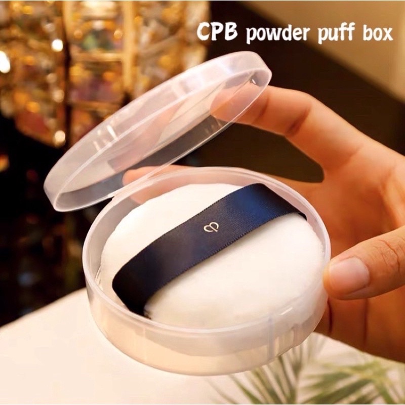 CPB Powder Puff Box Large Portable Air Cushion Powder Puff Packaging