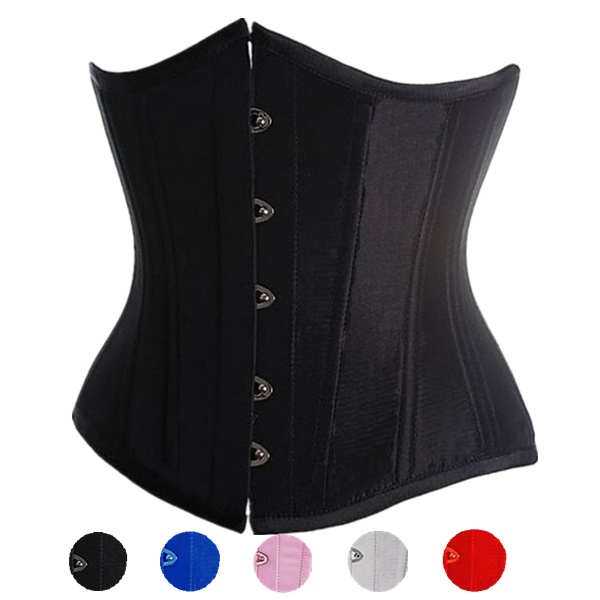 Corset ig Gothic Burlesque Underbust Corsets Bustiers Sexy Plus Size ...