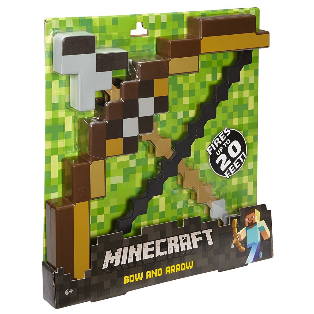 minecraft bow and arrow toy
