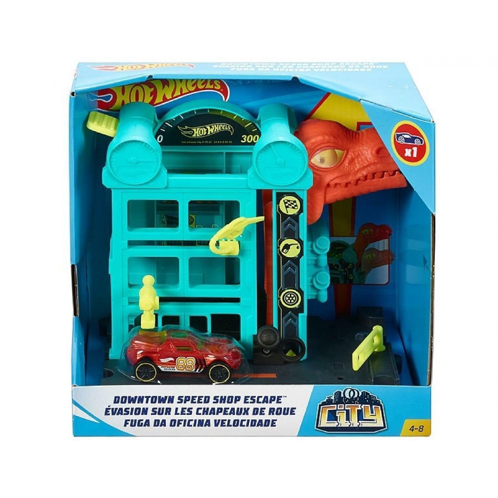 hot wheels city fire station