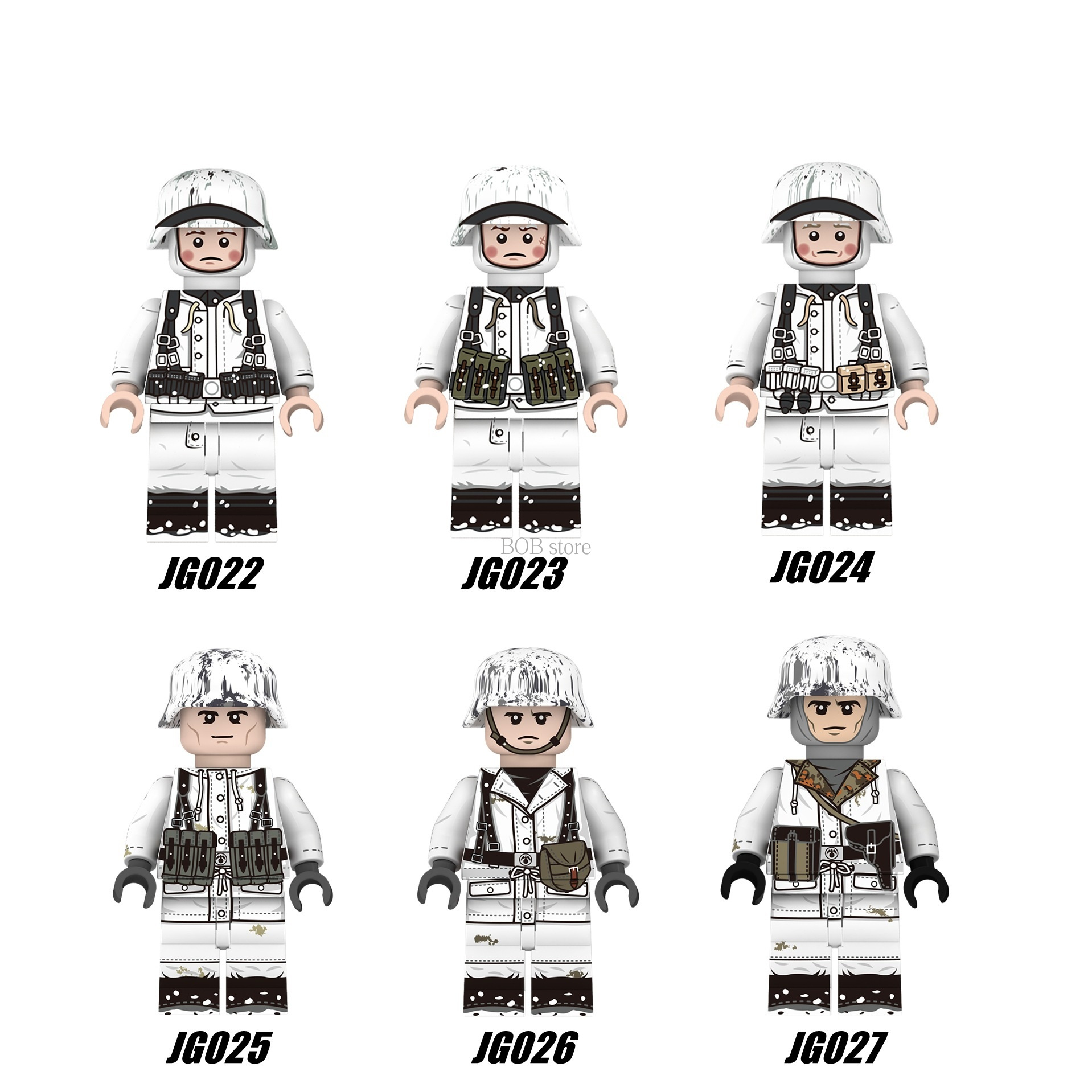 lego world war 2 minifigures