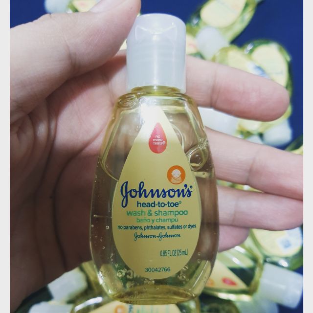 johnson's head to toe wash & shampoo