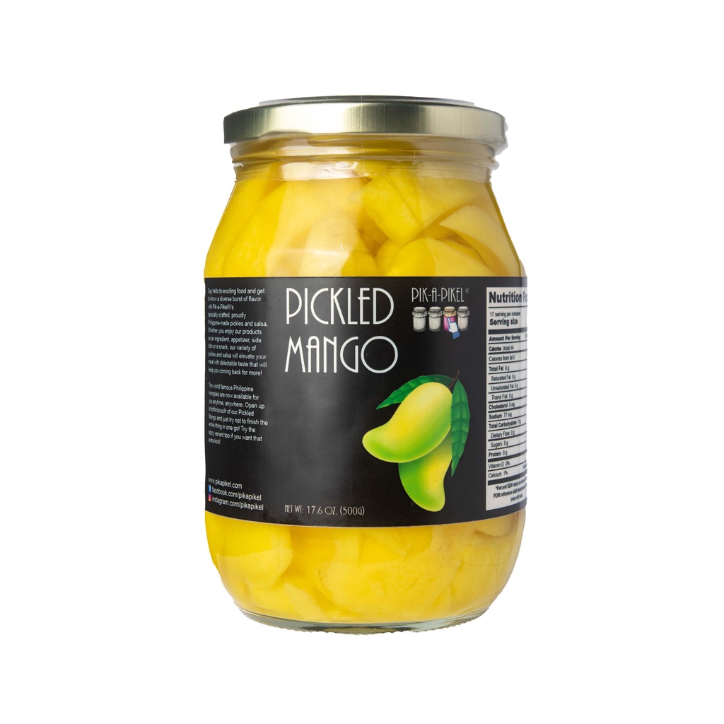 PikaPikel Pickled Mango Original 500g Shopee Philippines