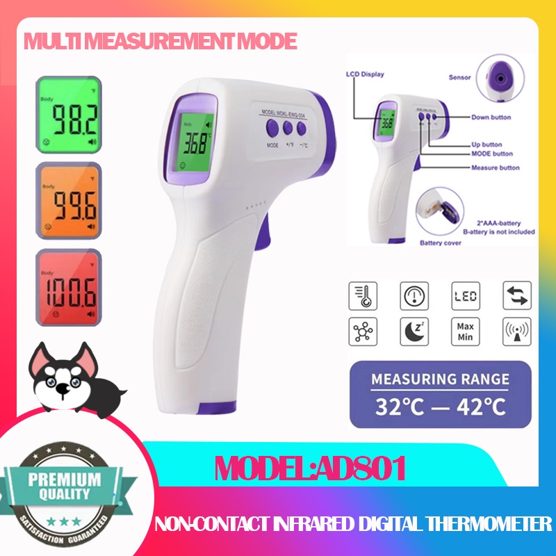 [Ship from Manila] Gun NonContact Infrared Thermometer High Precision