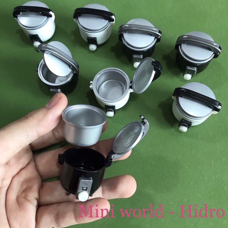 Rice cooker for dolls. Miniature. Tiny kitchen utensils for dolls