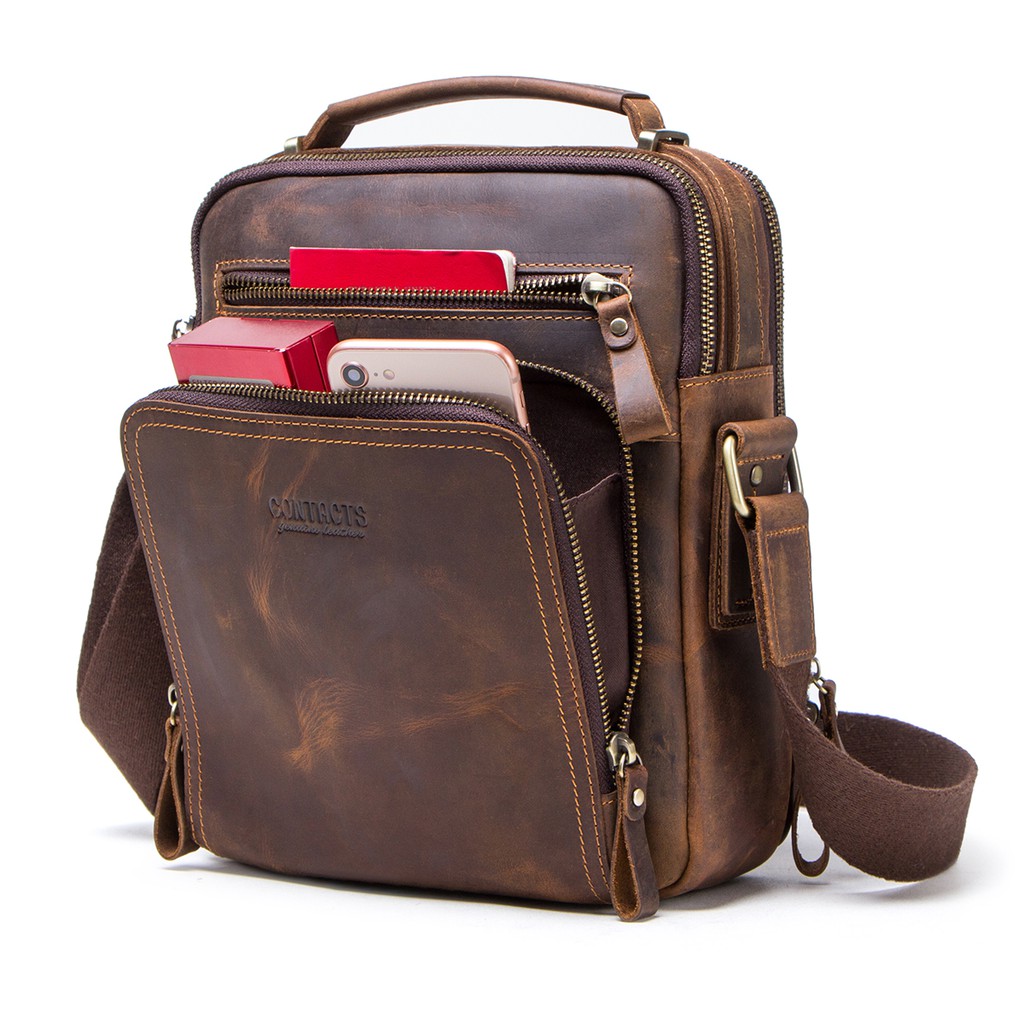 brand name men's messenger bags