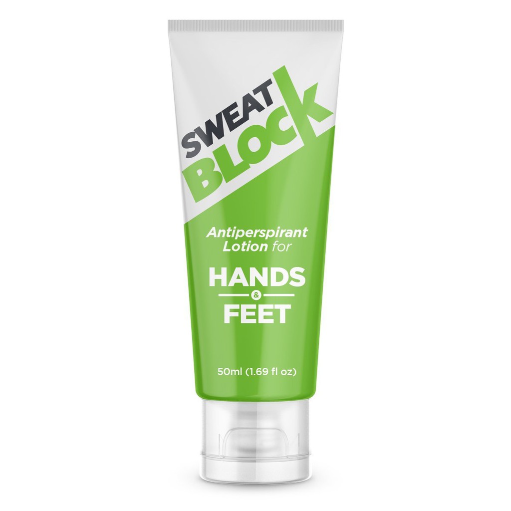 SweatBlock Antiperspirant Lotion for Hands & Feet 50mL | Shopee Philippines