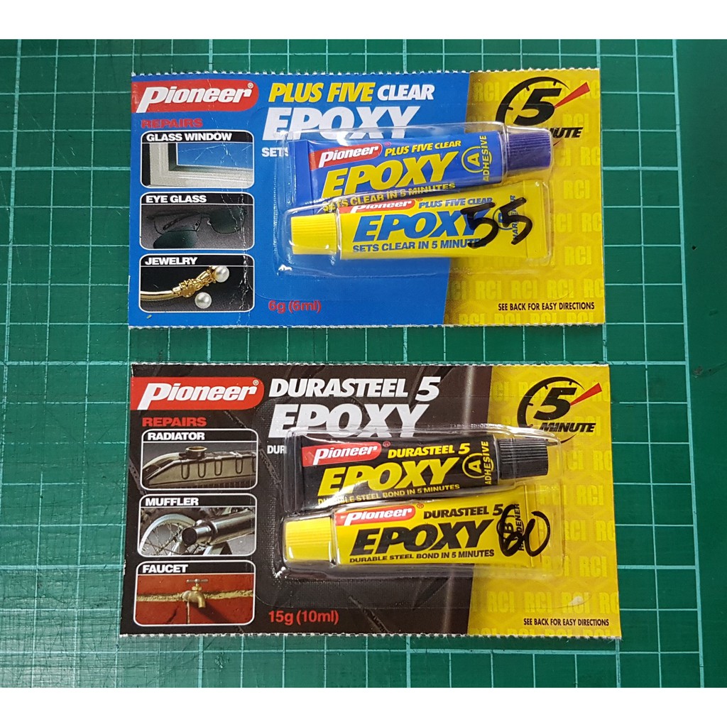 Pioneer Epoxy Clear and Steel Shopee Philippines