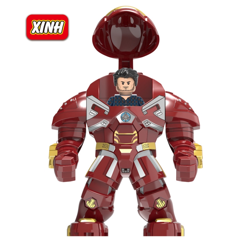 big iron man lego