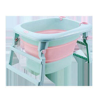 Foldable Bath Tub Children Bathing Bucket Folding Bath Tub ...