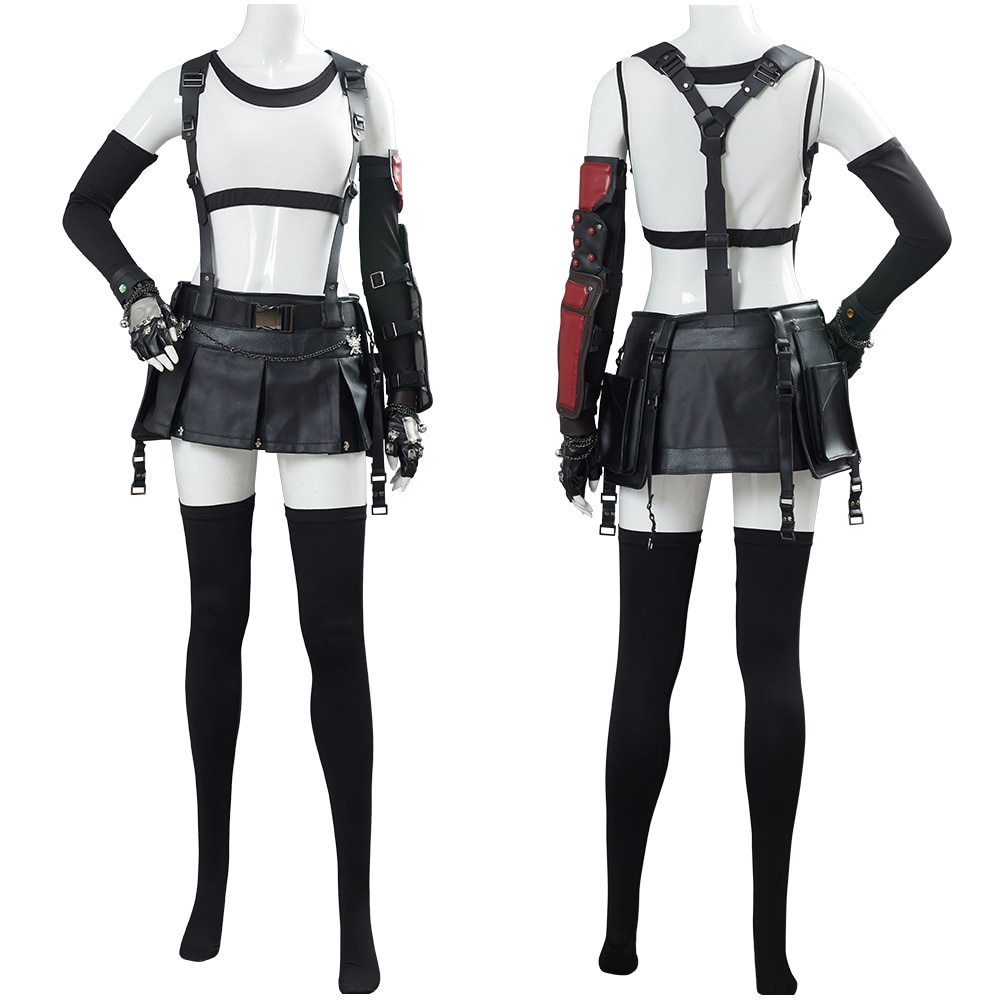 Final fantasy vii 7 remake tifa lockhart cosplay costume outfit