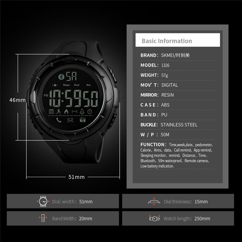 skmei 1250 battery life