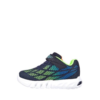 SKECHERS FLEX-GLOW ELITE BOYS'S SNEAKERS - NAVY SYNTHETIC / MULTI TRIM #2