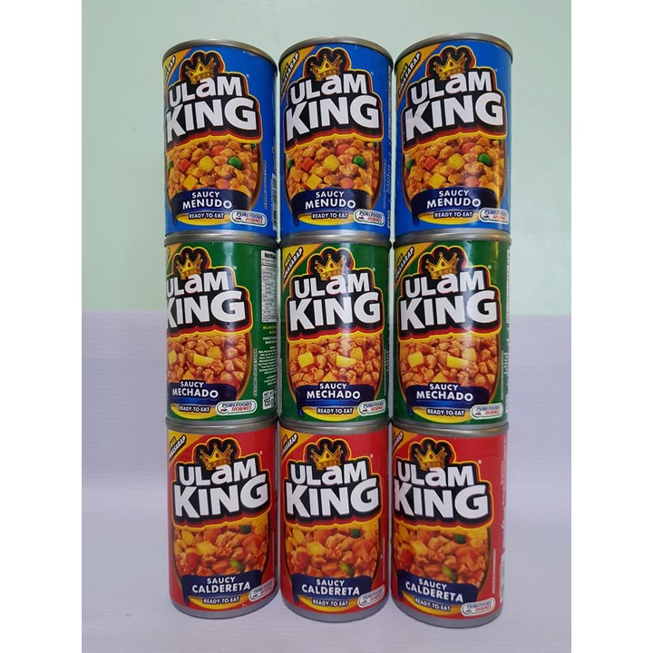 Purefoods Hormel Products ULAM KING Canned Meat Assorted Flavors