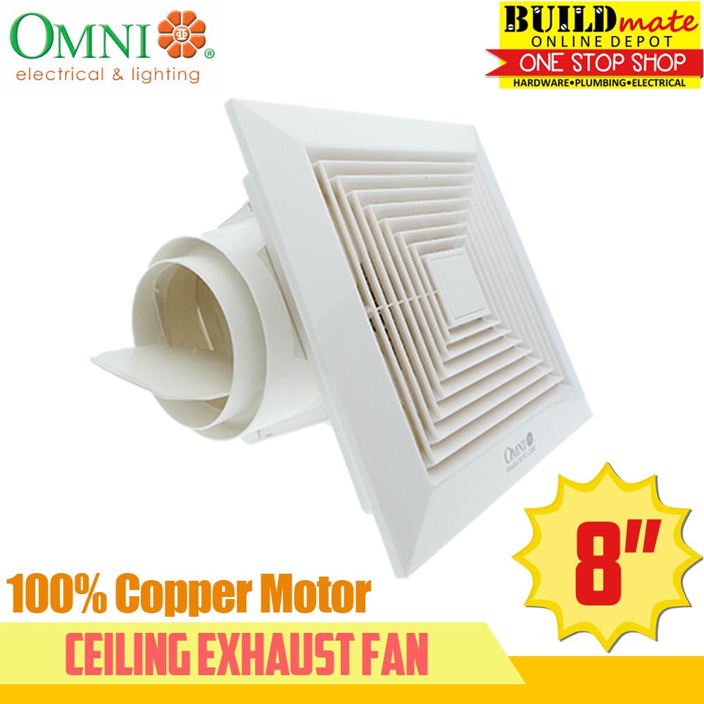 Omni Ceiling Exhaust Fan 8 Xfc200 8 Shopee Philippines