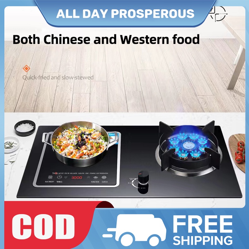 Gaselectric DualPurpose Gas Stove, Dual Stove, Builtin Gas Stove And