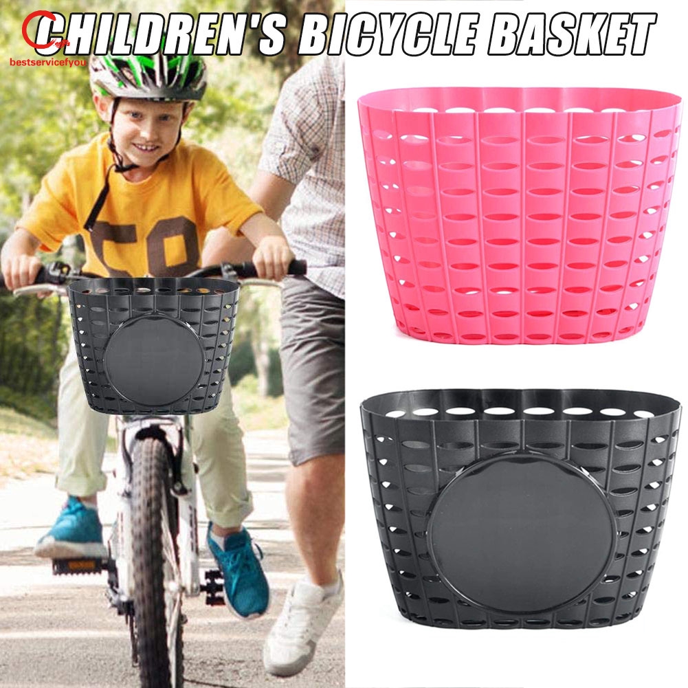 childrens wicker bike basket