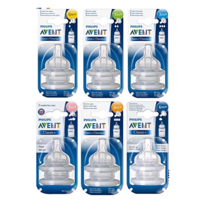 philips avent nipple 6m 