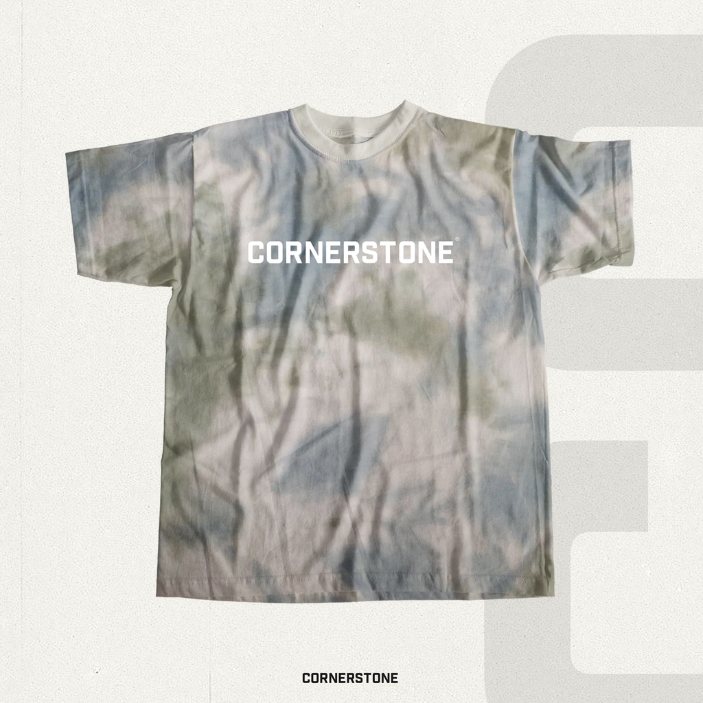 CORNERSTONE CLOTHING OVERSIZED DYE FABRIC TEE Shopee Philippines