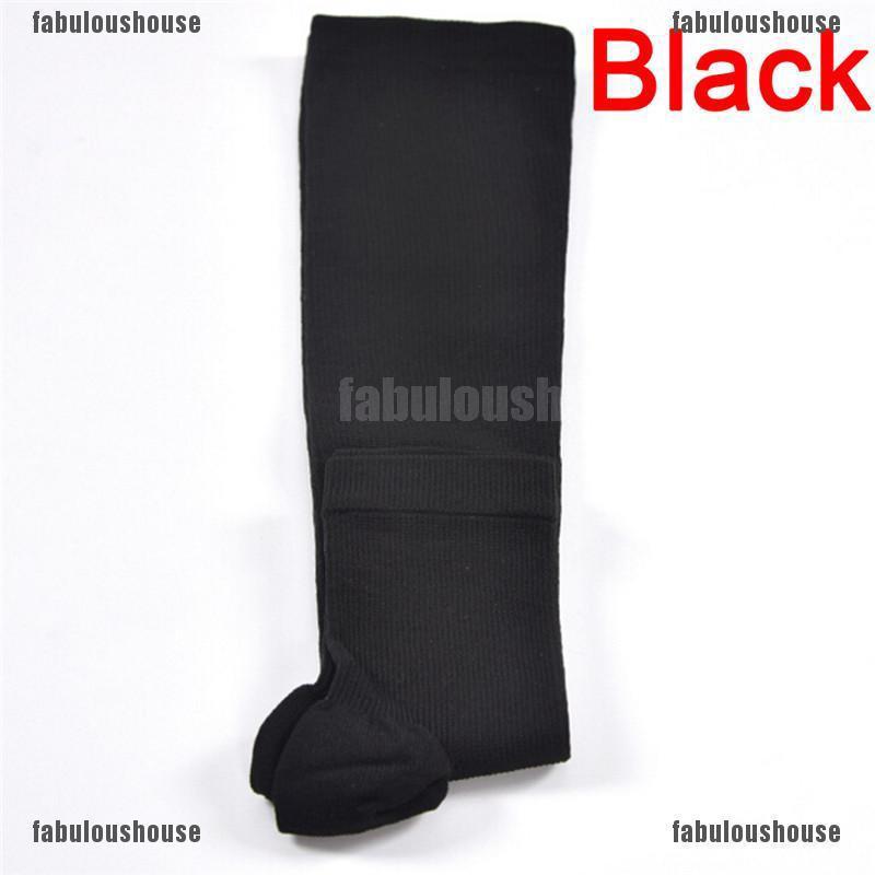 Fmph Elastic Toeless Compression Socks Stockings Support Knee High Tip Open Shopee Philippines 0656