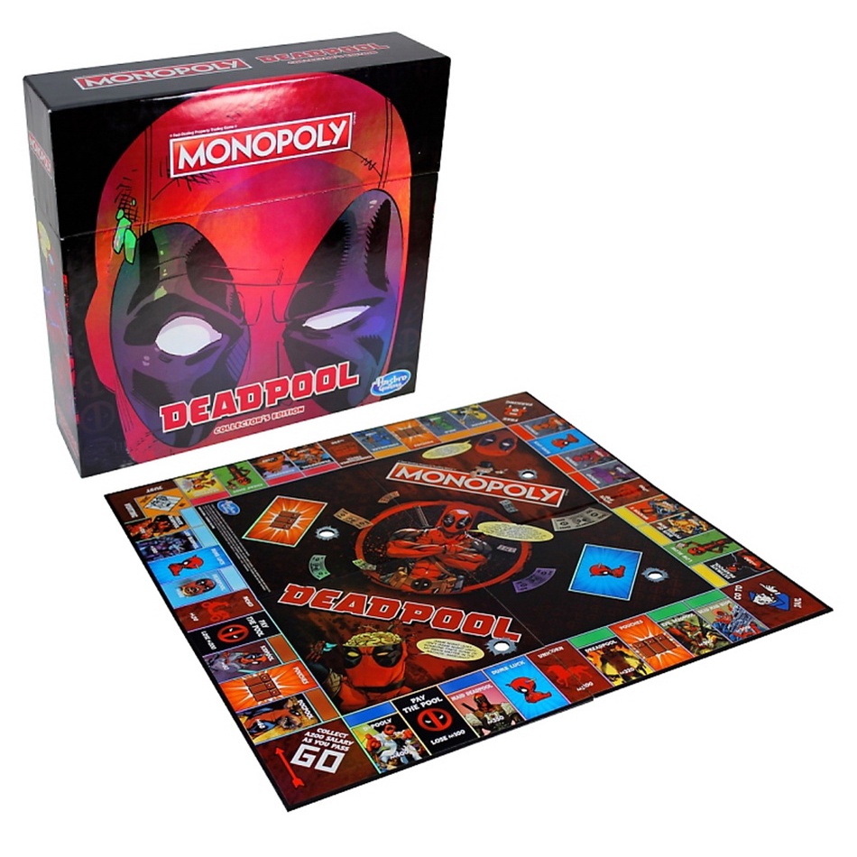 Hasbro Monopoly Marvel Deadpool Collector's Edition | Shopee Philippines