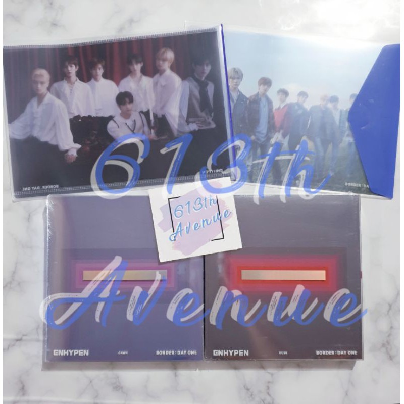 Onhand Enhypen Border Day One Album Weverse Pob Shopee Philippines