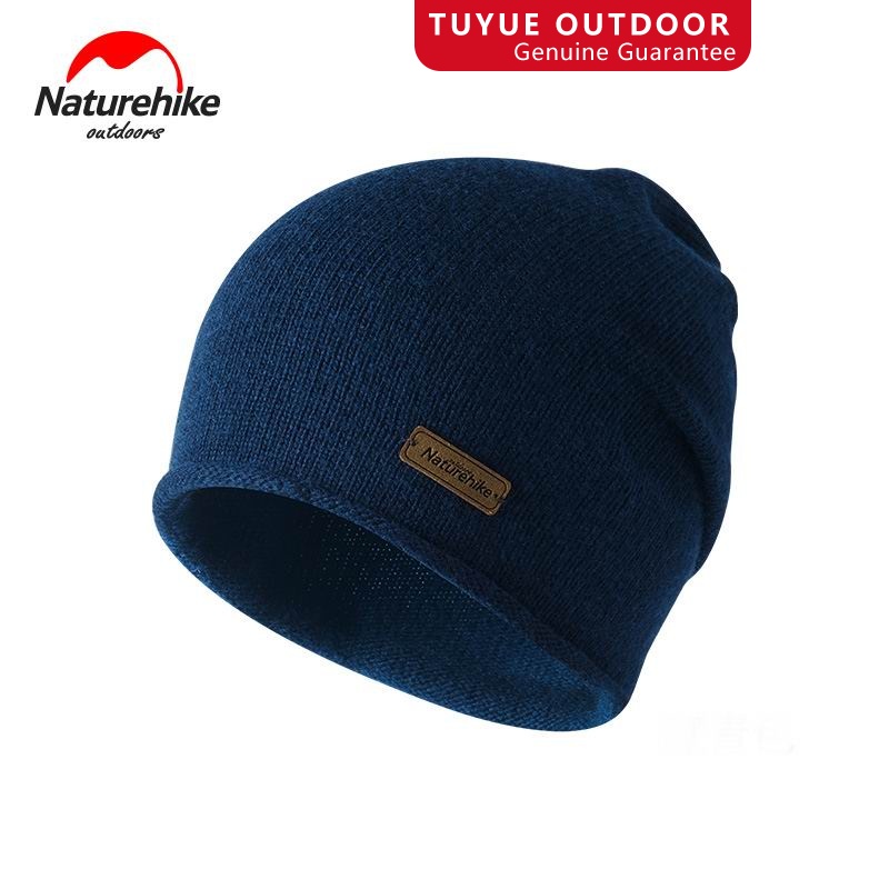 Naturehike Outdoor Unisex Knitted Cap Cotton Wool Warm Winter Hat ...