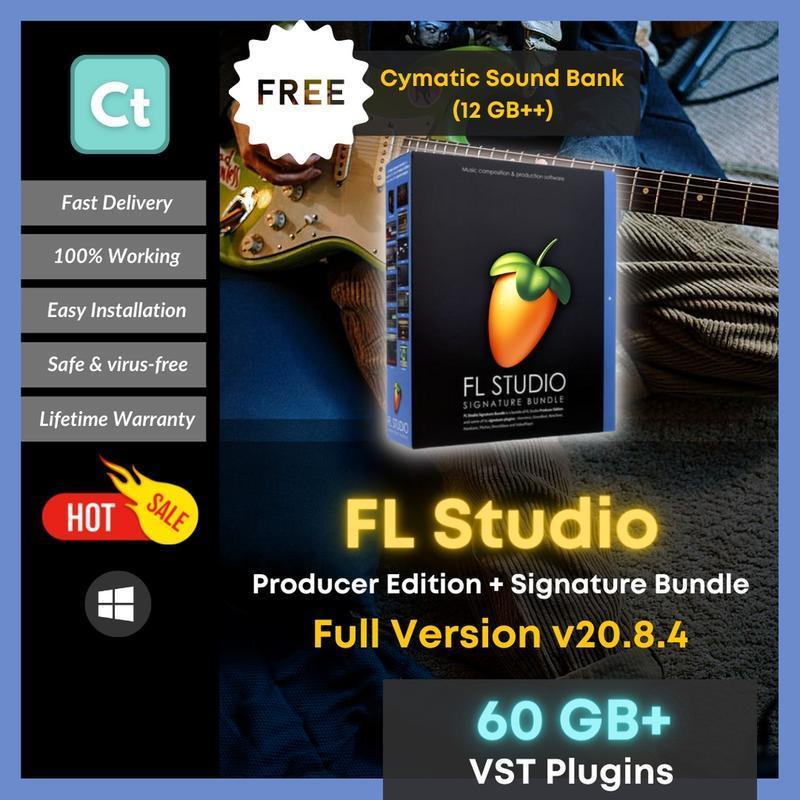 Latest FL Studio  Producer Edition + Signature Bundle [60GB++VST  Plugins] [Lifetime & Full] | Shopee Philippines