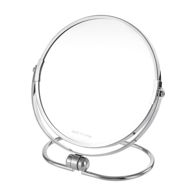 Miniso Double Sided Makeup Mirror Glass Iron Round Tabletop Vanity Mirror Shopee Philippines