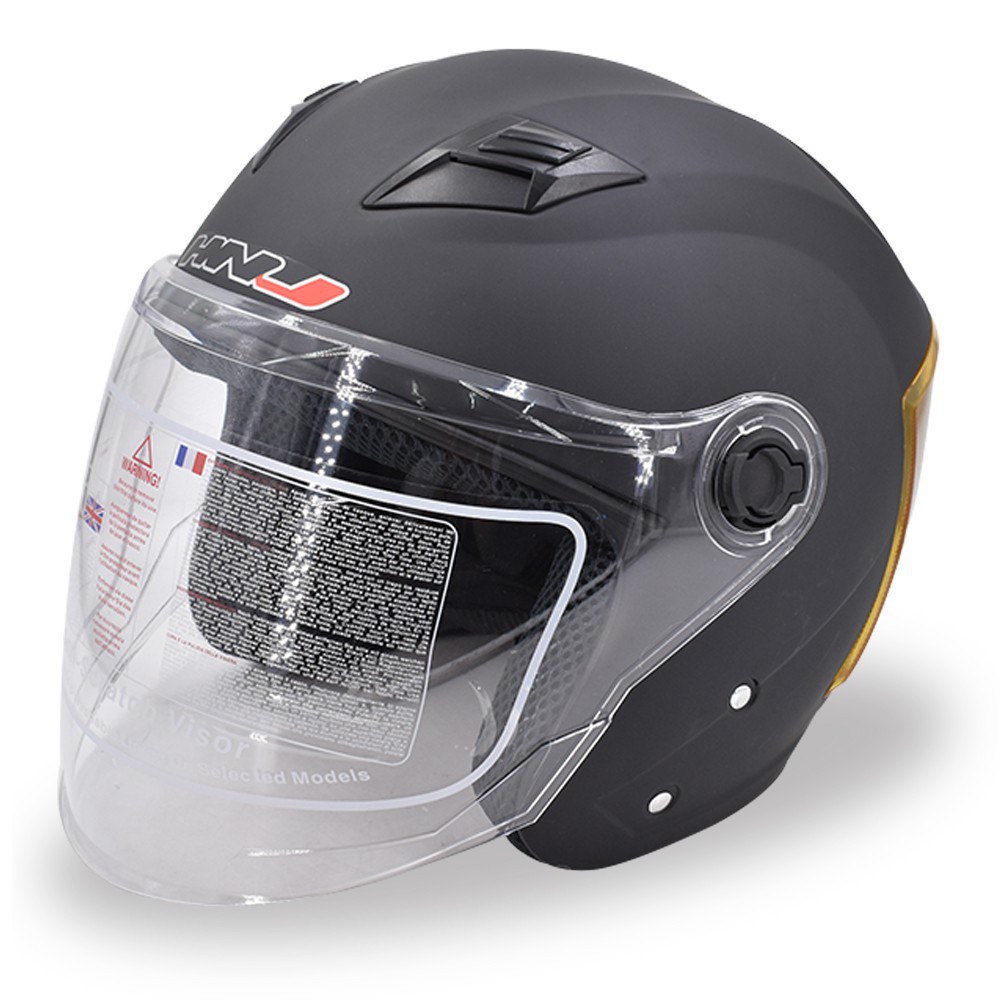 HNJ A4001 Open Face Half Face Helmet Shopee Philippines
