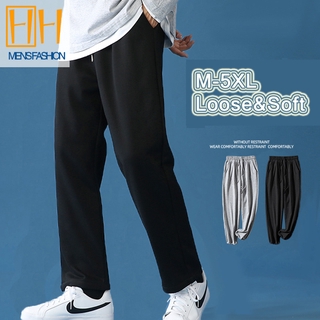 【M-5XL】Oversized Men's Loose Trendy Sports Casual Pants Jogger Pants Joggers & Sweatpants