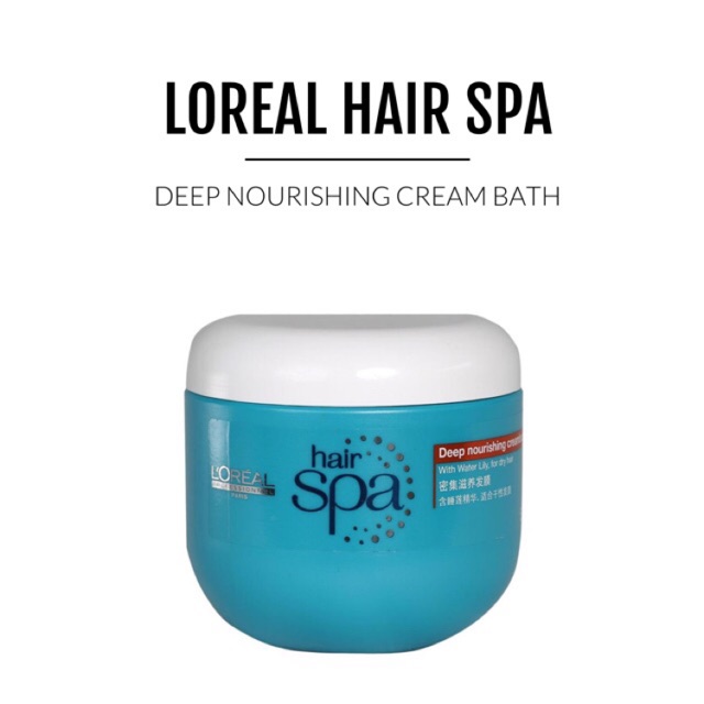 Loreal Hair Spa Deep Nourishing Cream Bath Shopee Philippines