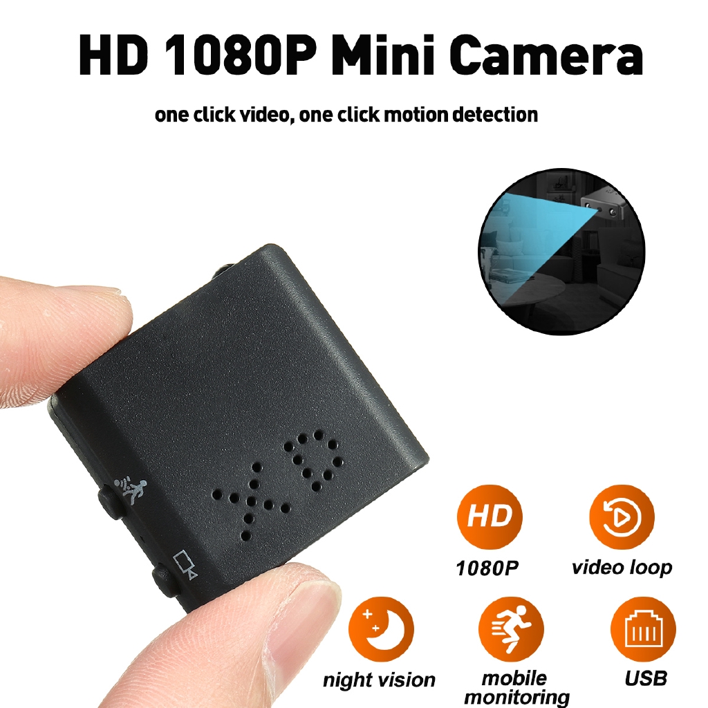 XD Camera Hidden WIFI Wireless 1080P HD Home Motion Detection IR Night