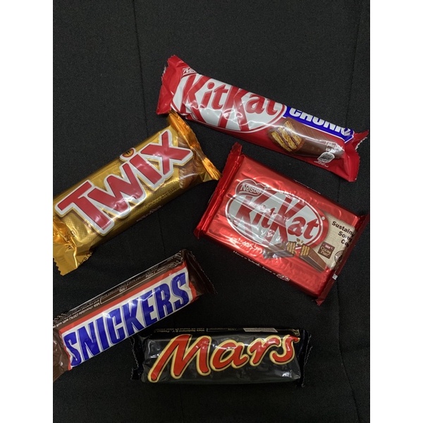 3pcs assorted kitkat snickers mars twix chunky Shopee Philippines
