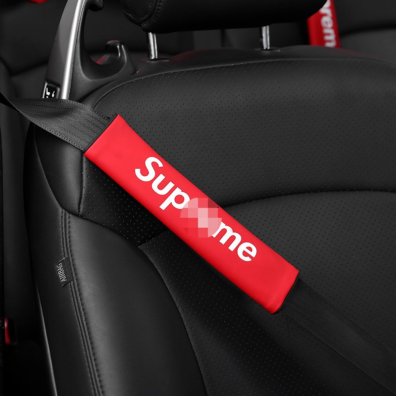 supreme seat belt cover